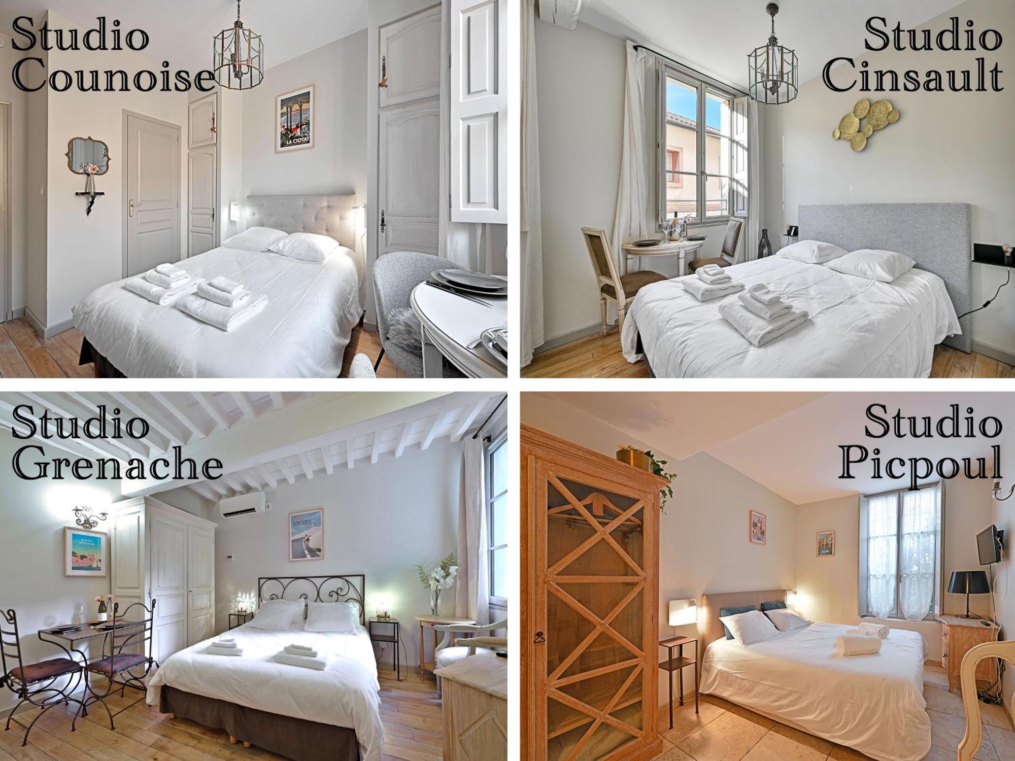 Au Coeur Des Papes, Dans Batisse De Charme Studios & Appartements En Coeur De Ville Avignon Exterior foto
